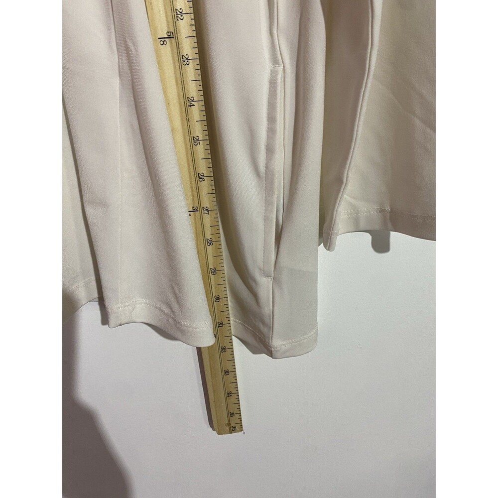 Susan Graver Tunic Top XL Liquid Knit Quite Luxury Office Old Money Timeless - Picture 9 of 10